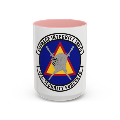 423d Security Forces Squadron (U.S. Air Force) Accent Coffee Mug