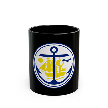 Seal of Anchorage Alaska - Black Coffee Mug
