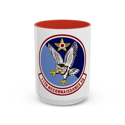 11th Reconnaissance Squadron (U.S. Air Force) Accent Coffee Mug