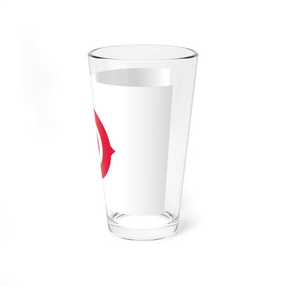 Flag of Nichihara Shimane 1938-2005 (Japan) Pint Glass 16oz