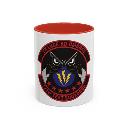 771st Test Squadron (U.S. Air Force) Accent Coffee Mug