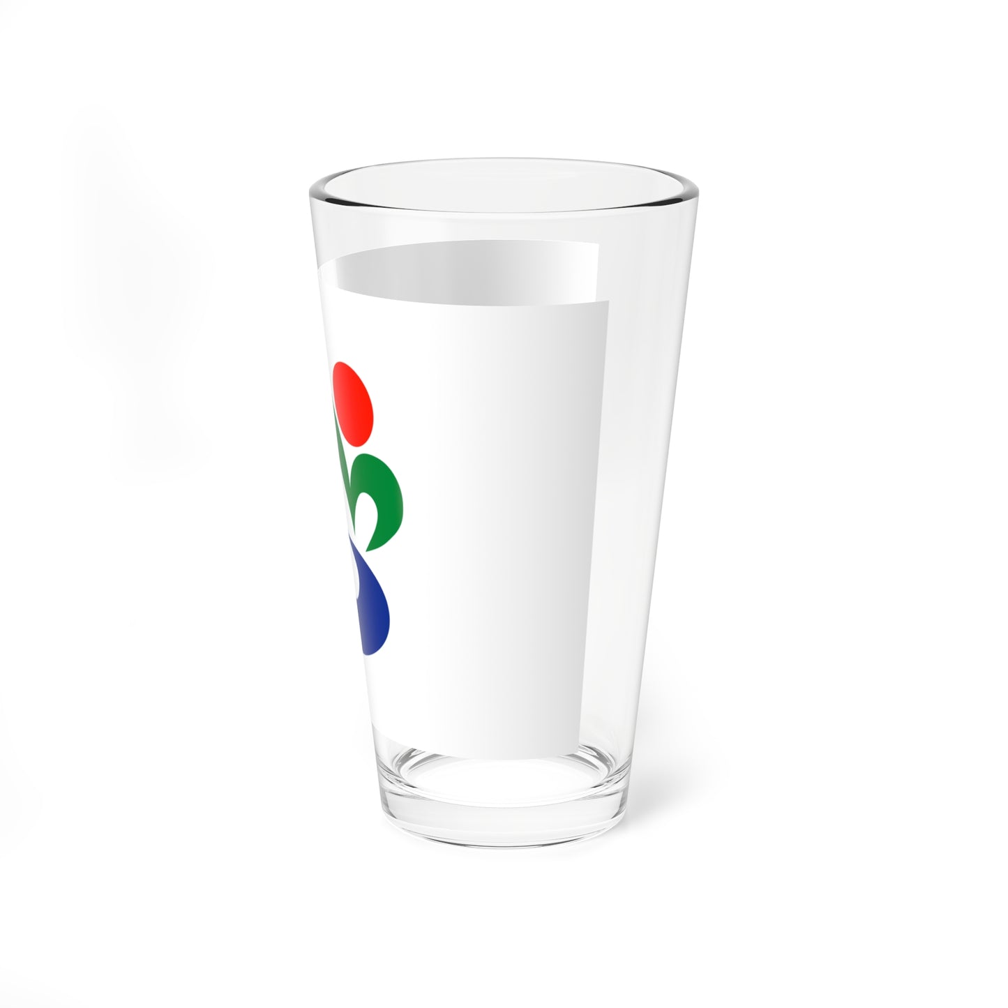 Flag of Munakata Fukuoka (Japan) Pint Glass 16oz