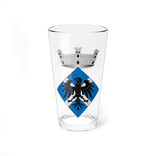 Escudo de Aguilar de Segarra Barcelona (Spain) (Coat of Arms) Pint Glass 16oz