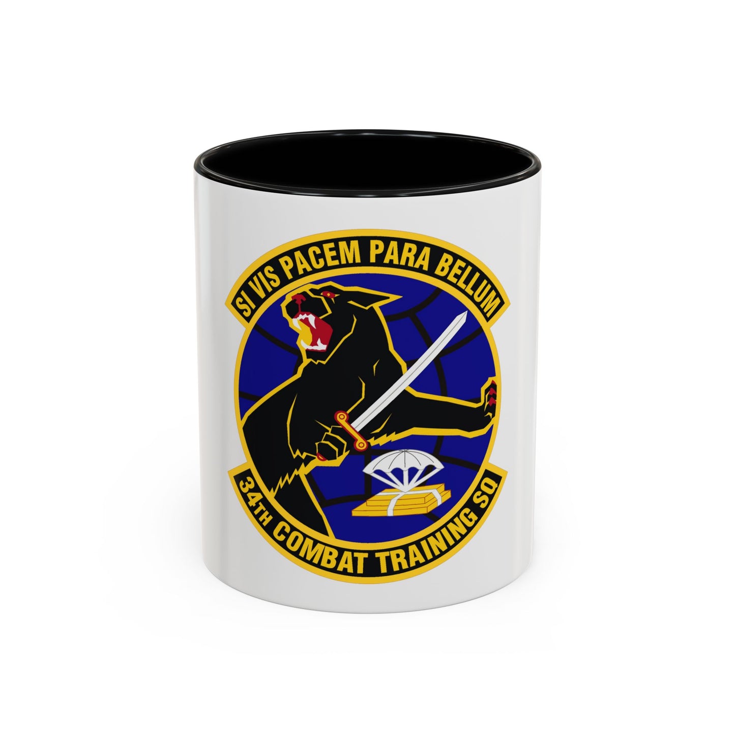 34th Combat Training Squadron (U.S. Air Force) Accent Coffee Mug
