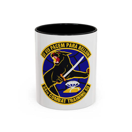 34th Combat Training Squadron (U.S. Air Force) Accent Coffee Mug