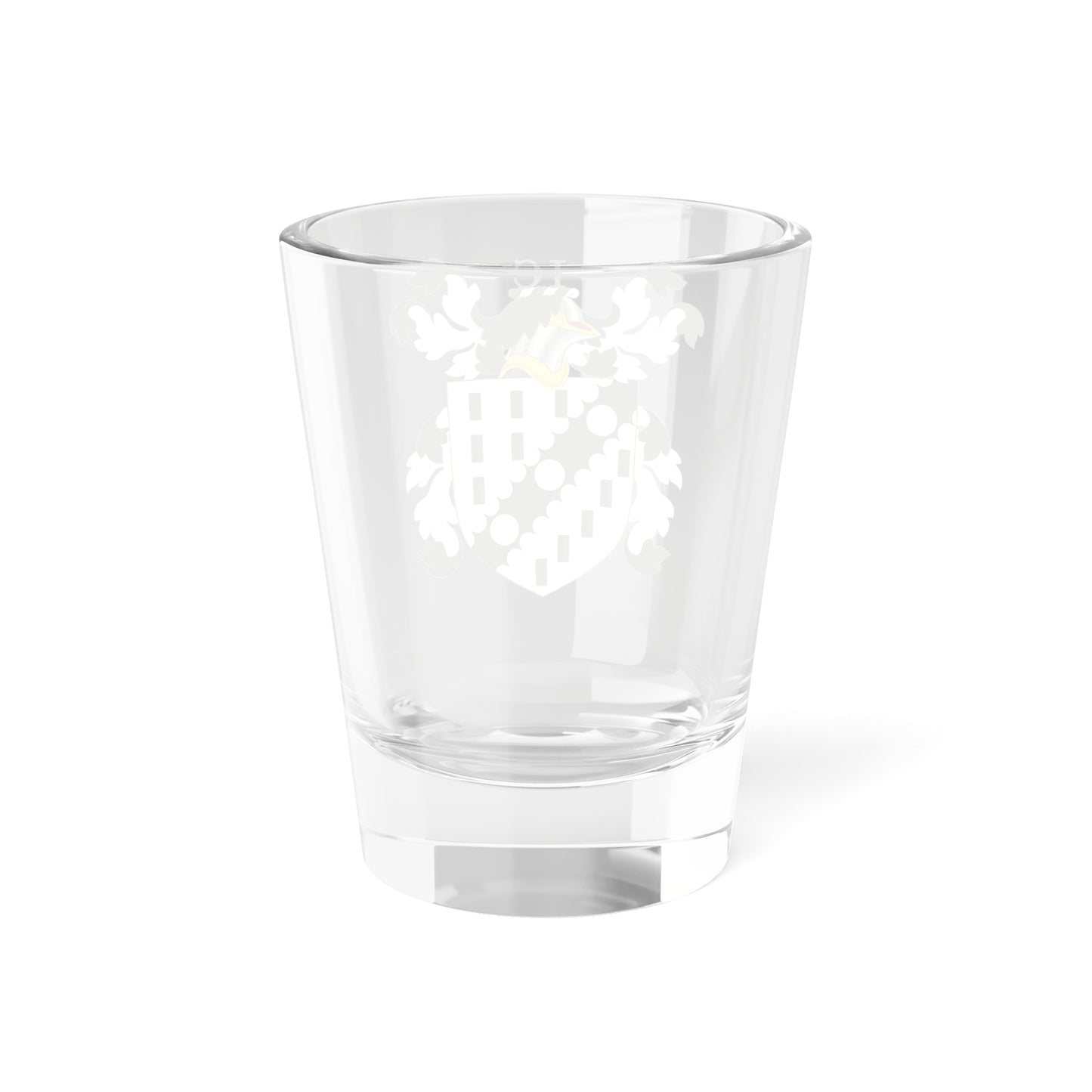 Coat of Arms of John Cutt (United States) (Coat of Arms) Shot Glass 1.5oz