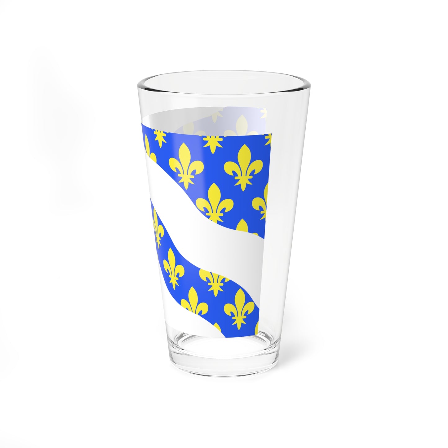 Flag of Yvelines France - Pint Glass 16oz