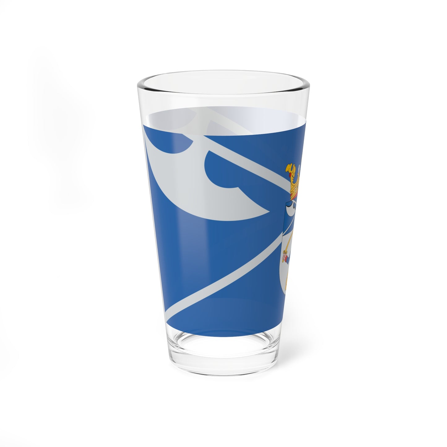 Flag of Fulopjakab ceremonial (Hungary) Pint Glass 16oz