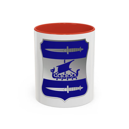 2 Infantry Battalion (U.S. Army) Accent Coffee Mug