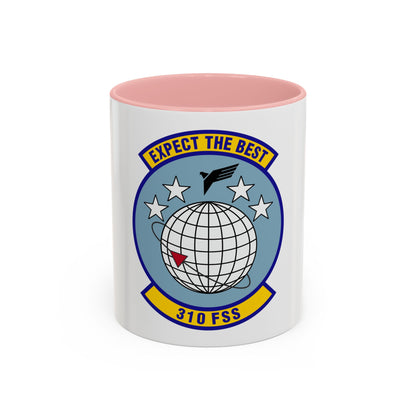 310 Force Support Squadron AFRC (U.S. Air Force) Accent Coffee Mug