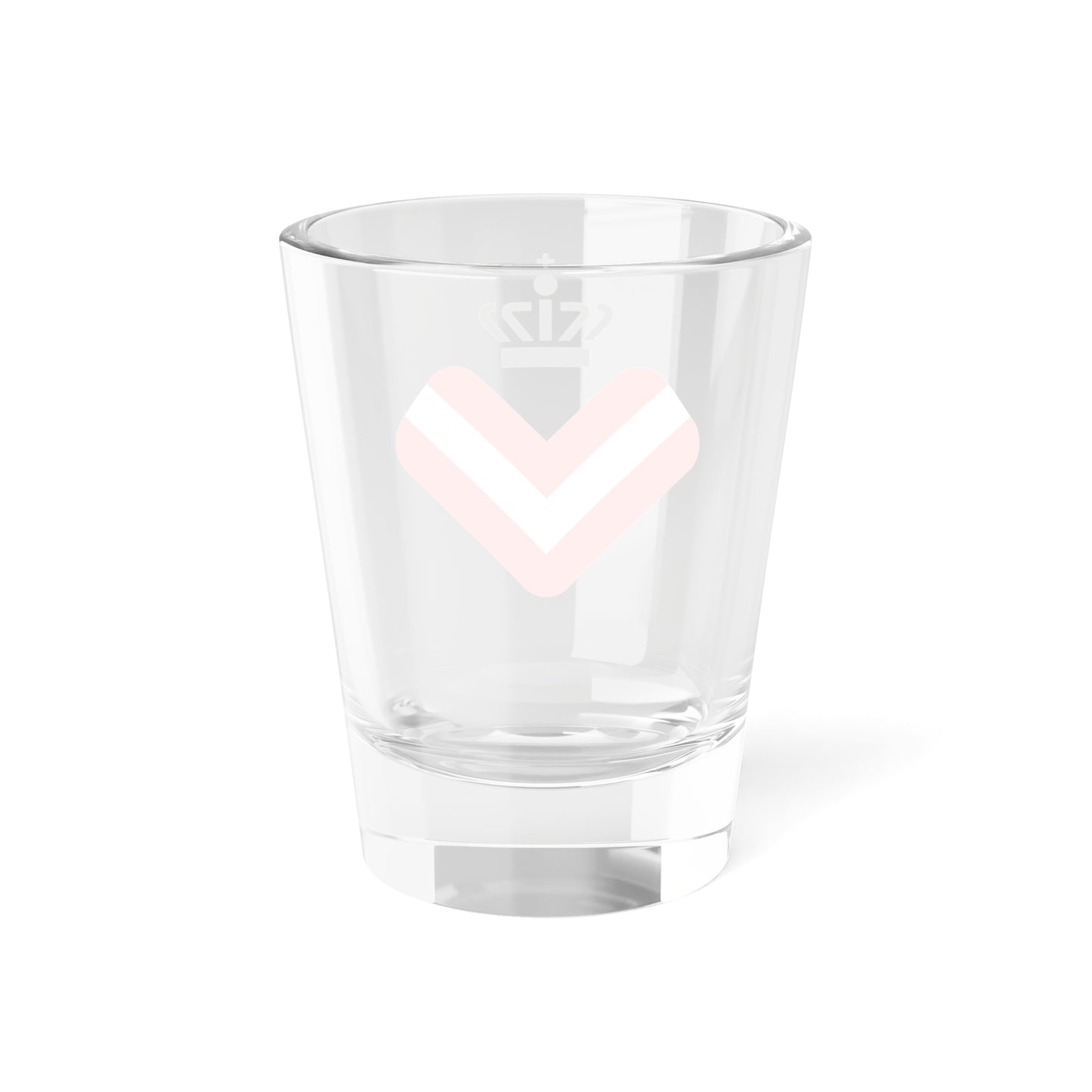 Logo of Administration of Conscientious Objector (Denmark) (Coat of Arms) Shot Glass 1.5oz