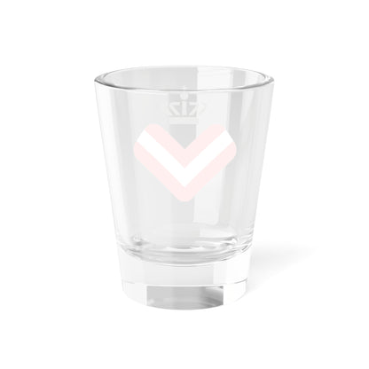 Logo of Administration of Conscientious Objector (Denmark) (Coat of Arms) Shot Glass 1.5oz