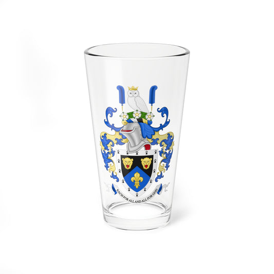 Coat of Arms of Wakefield Girls High School (England) (Coat of Arms) Pint Glass 16oz