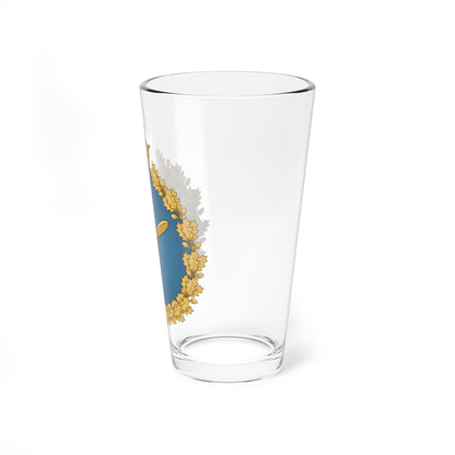 IIAF Patch (Iran) (Coat of Arms) Pint Glass 16oz