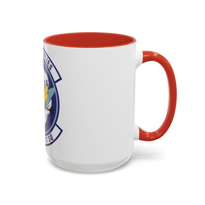 37th Airlift Squadron (U.S. Air Force) Accent Coffee Mug