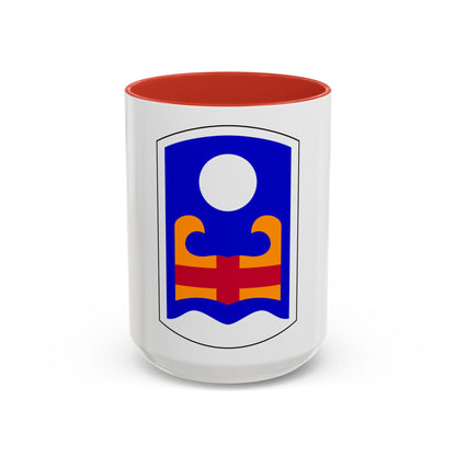 92nd Maneuver Enhancement Brigade (U.S. Army) Accent Coffee Mug
