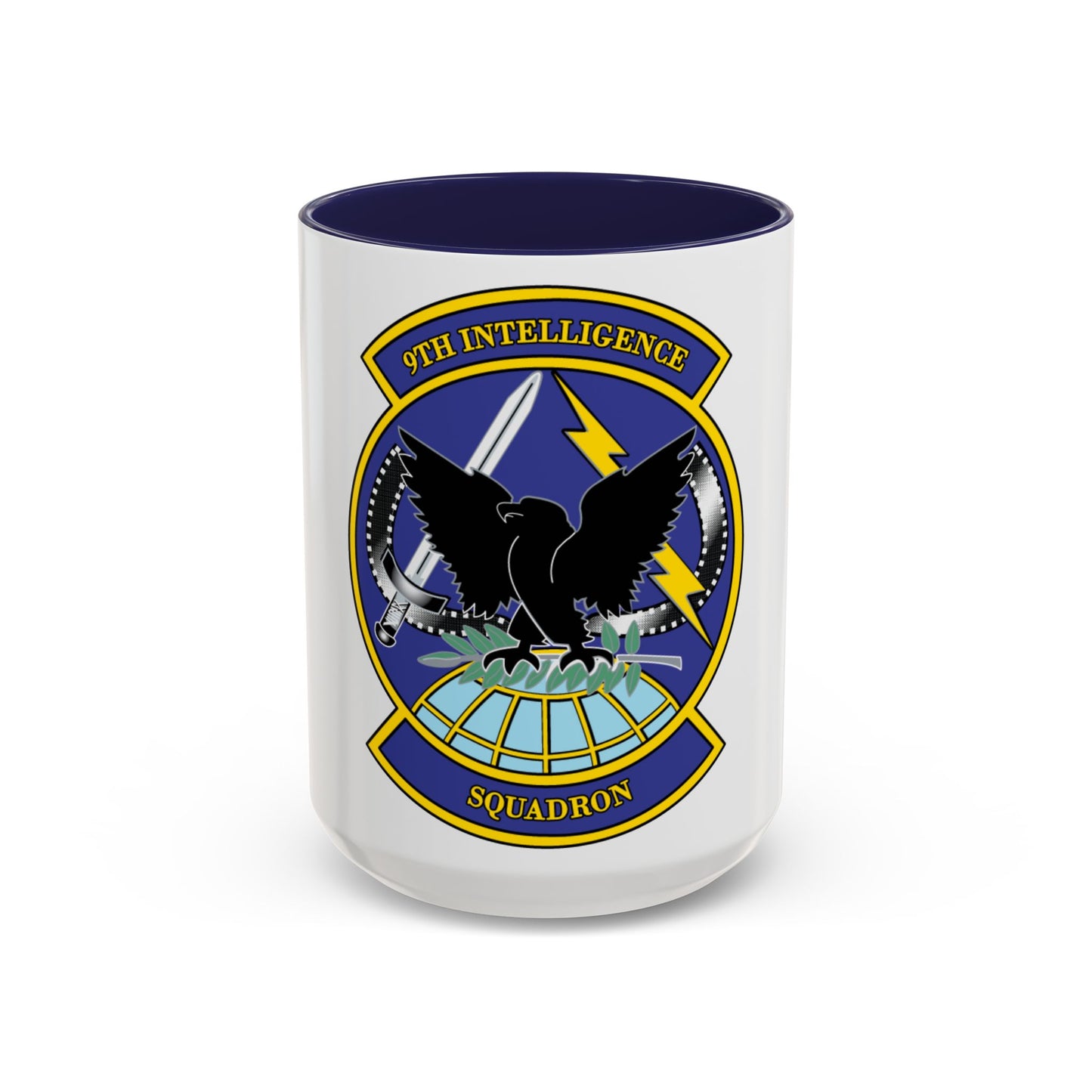 9th Intelligence Sq (U.S. Air Force) Accent Coffee Mug