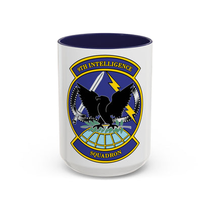 9th Intelligence Sq (U.S. Air Force) Accent Coffee Mug