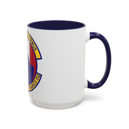 86th Aircraft Maintenance Squadron (U.S. Air Force) Accent Coffee Mug