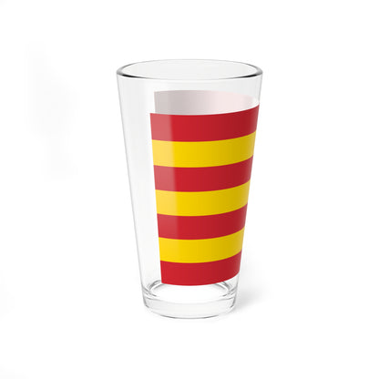 Flag of Budapest 1941 proposal (Hungary) Pint Glass 16oz