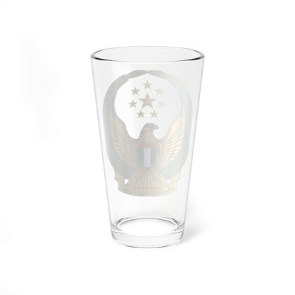UAE Armed Forces Coat of Arms (United Arab Emirates) (Coat of Arms) Pint Glass 16oz