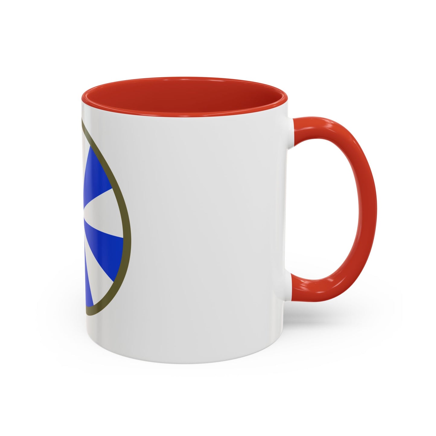 US 11th Infantry Division (U.S. Army) Accent Coffee Mug