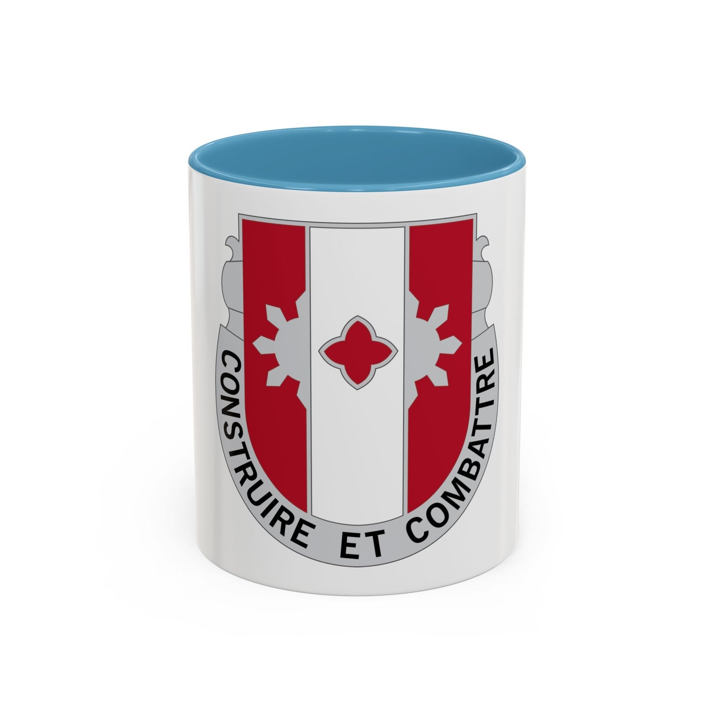 961 Engineer Battalion (U.S. Army) Accent Coffee Mug