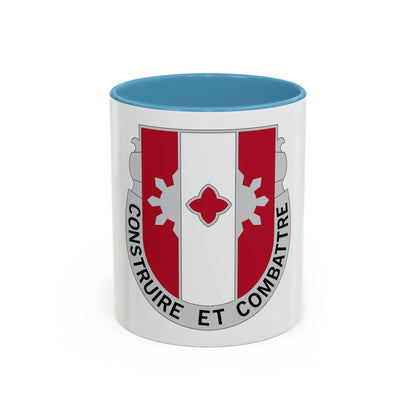 961 Engineer Battalion (U.S. Army) Accent Coffee Mug