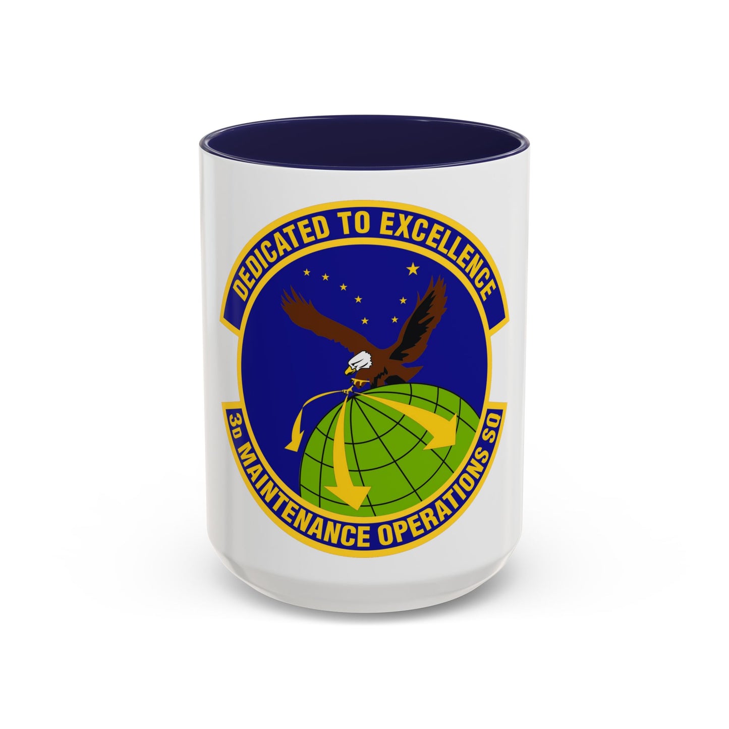 3d Maintenance Operations Squadron (U.S. Air Force) Accent Coffee Mug