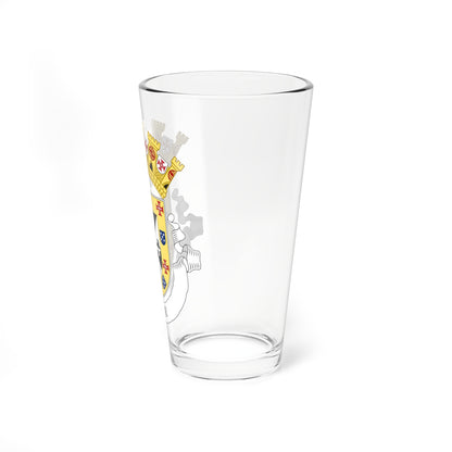 Provisional Coat of Arms of the Colony of Timor (Coat of Arms) Pint Glass 16oz