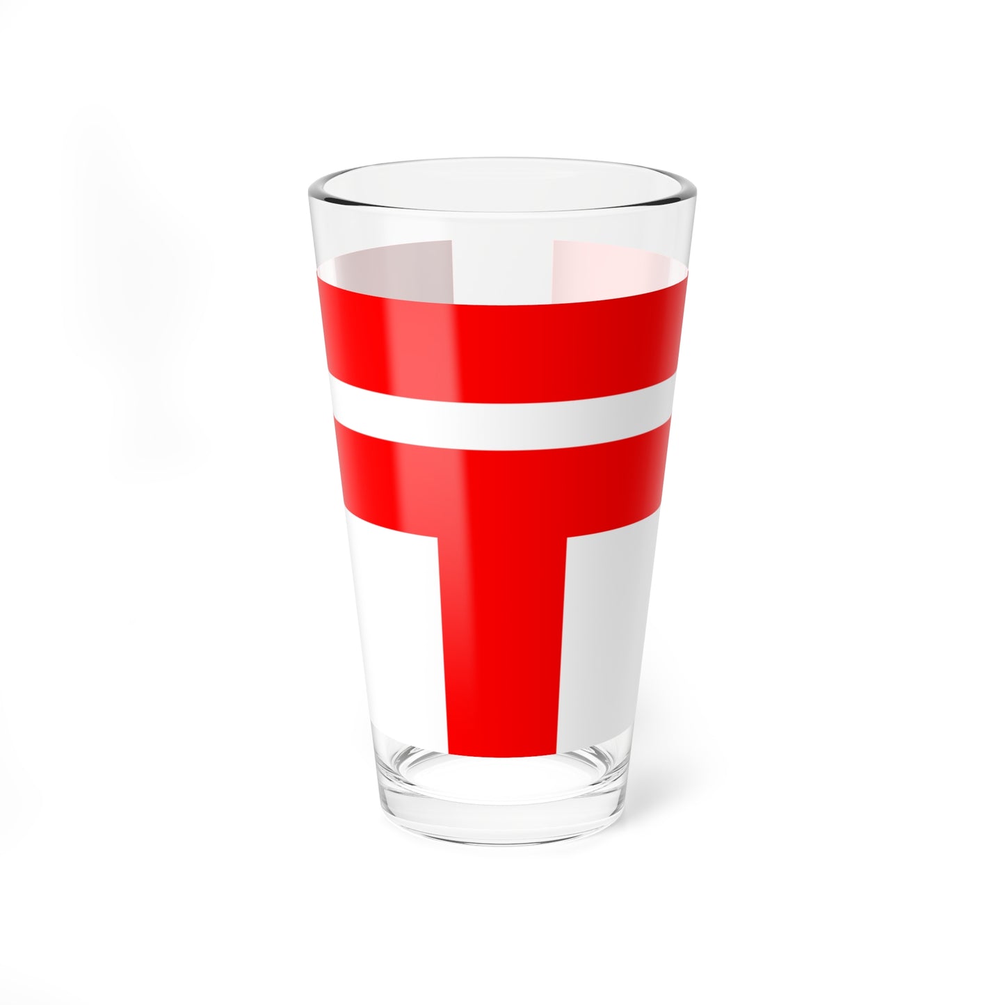 Postal Flag of Japanese Taiwan 1898-1916 (Japan) Pint Glass 16oz