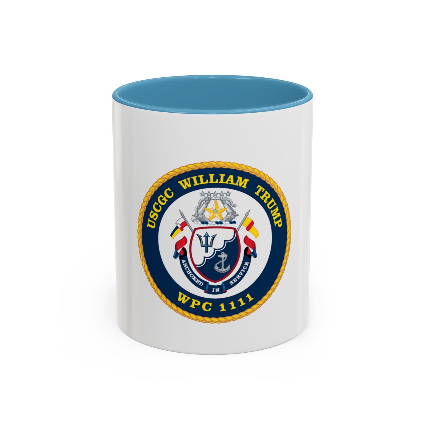 USCGC William Trump WPC 1111 (U.S. Coast Guard) Accent Coffee Mug
