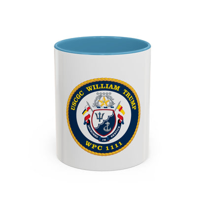 USCGC William Trump WPC 1111 (U.S. Coast Guard) Accent Coffee Mug