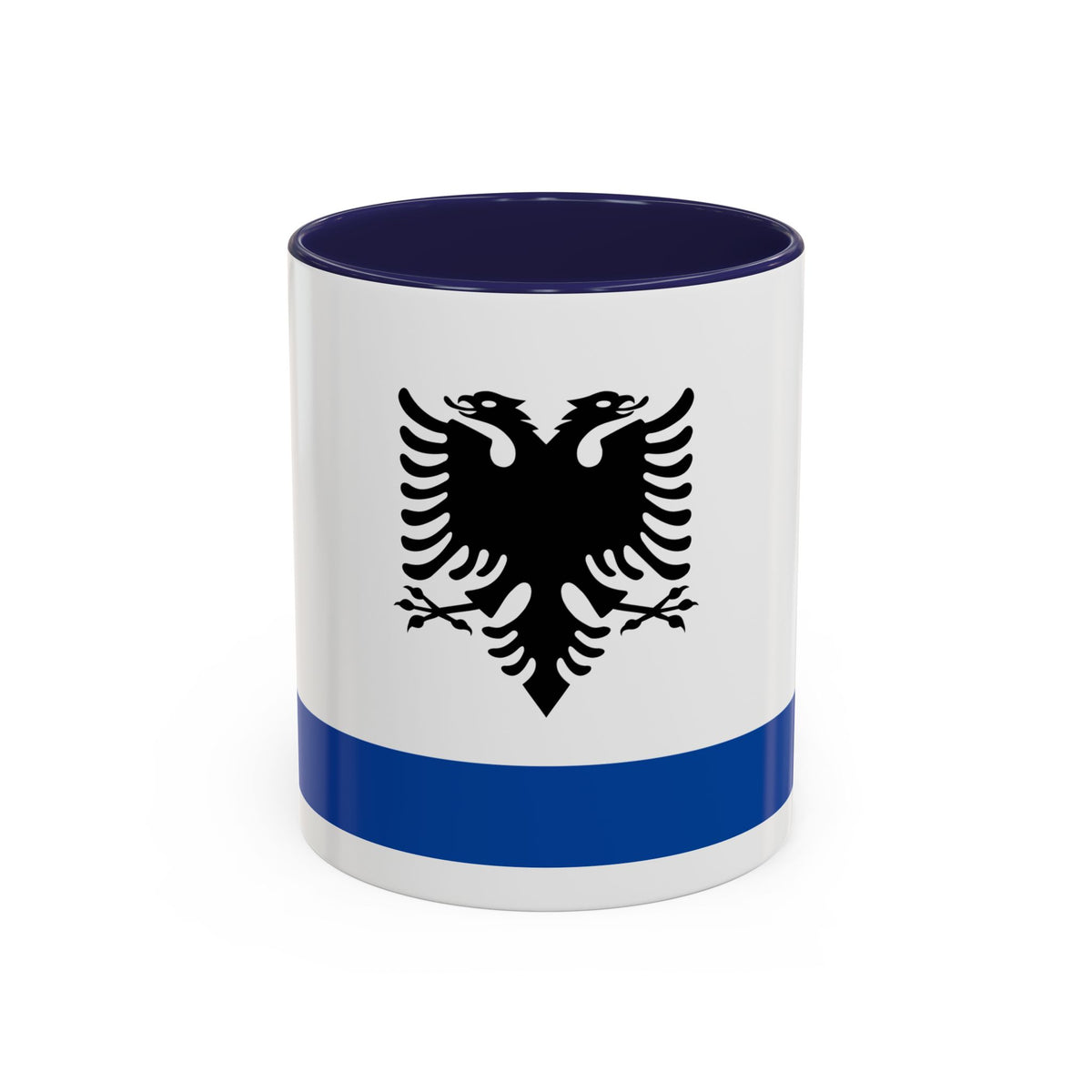 Government Ensign of Albania - Accent Coffee Mug