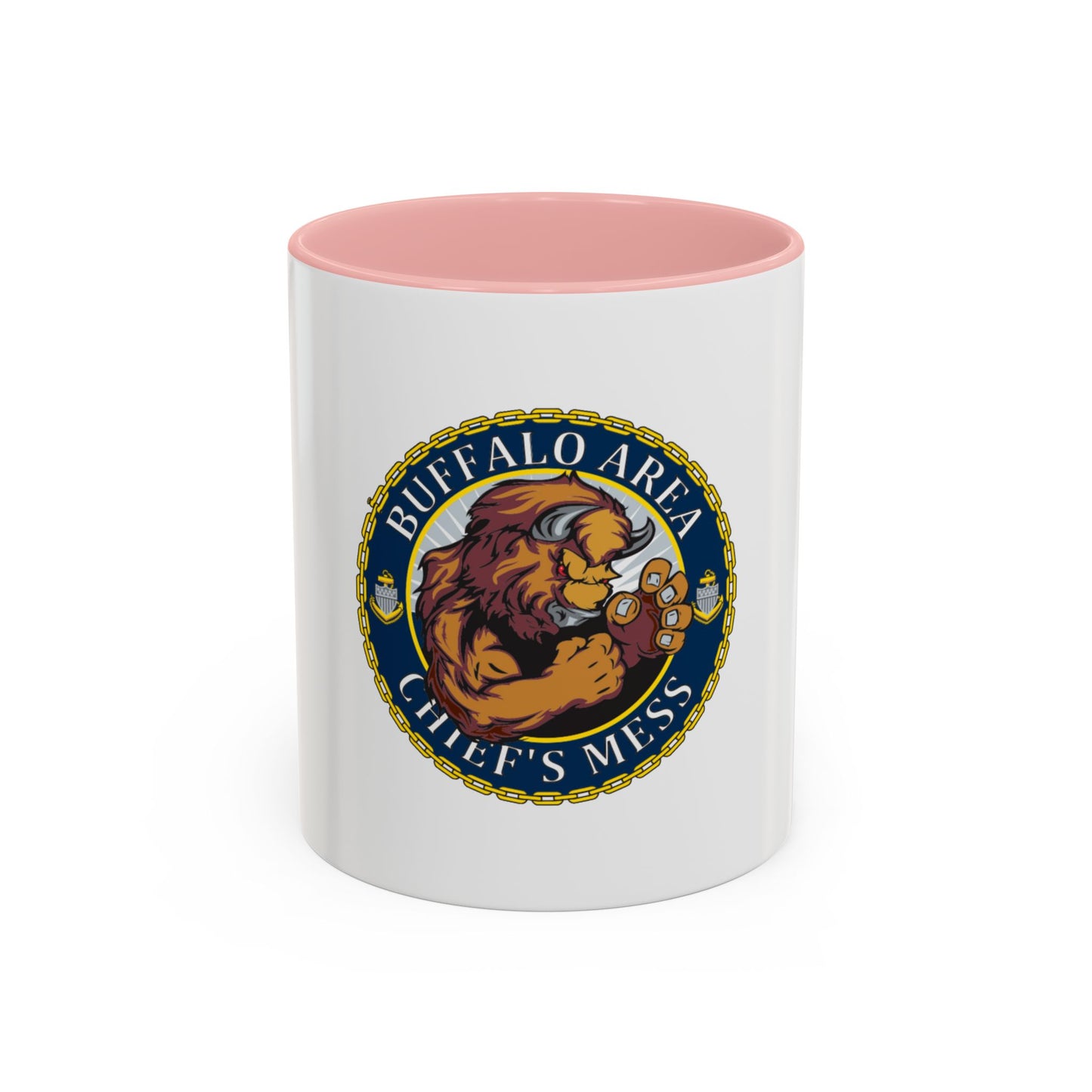 USCG Buffalo Area Cheifs Mess (U.S. Coast Guard) Accent Coffee Mug