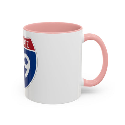 Interstate 49 (U.S. Highways) Accent Coffee Mug