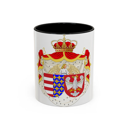 Coat of arms of Jadwiga of Poland - Accent Coffee Mug