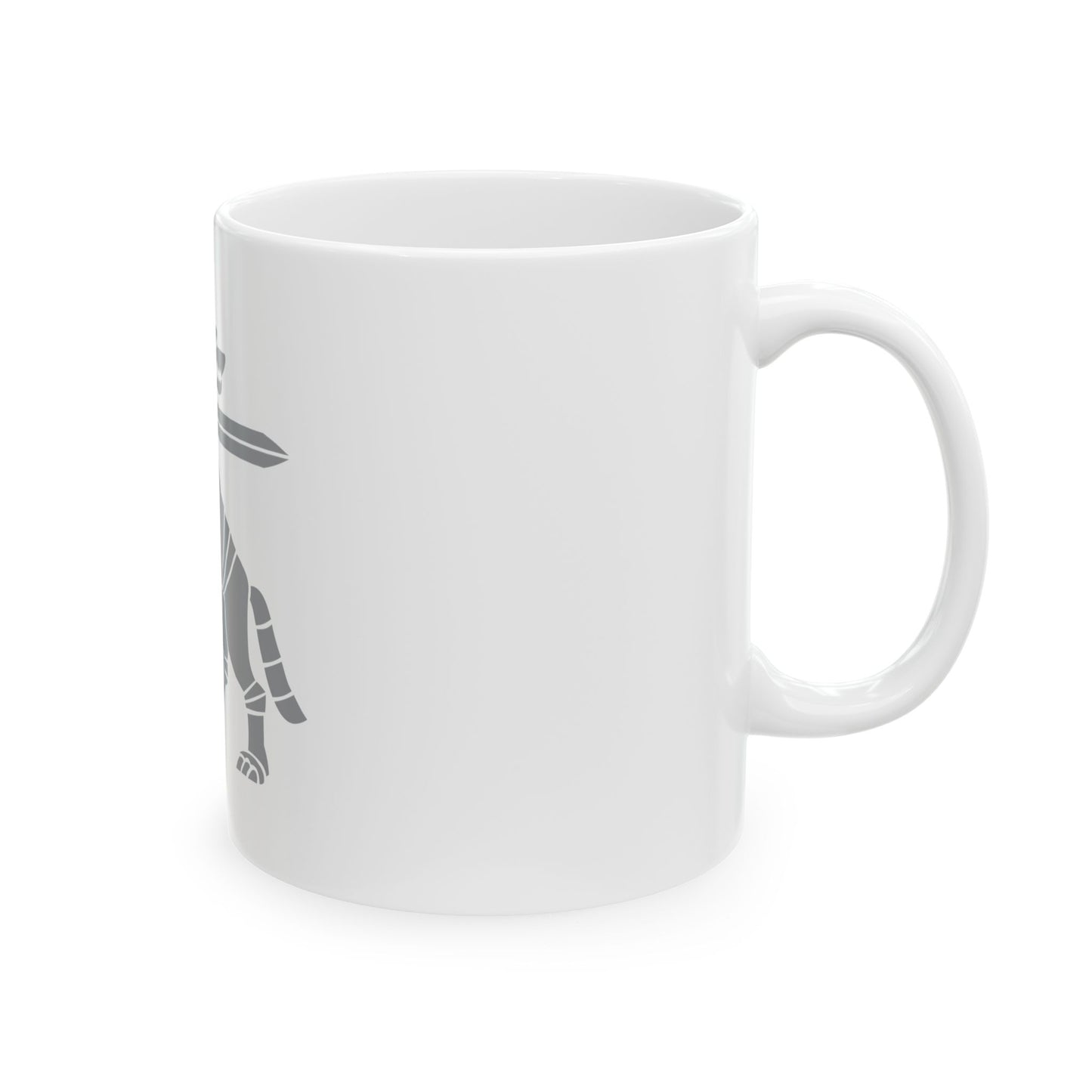 Coat of Arms Ministry of National Defence Lithuania - White Coffee Mug