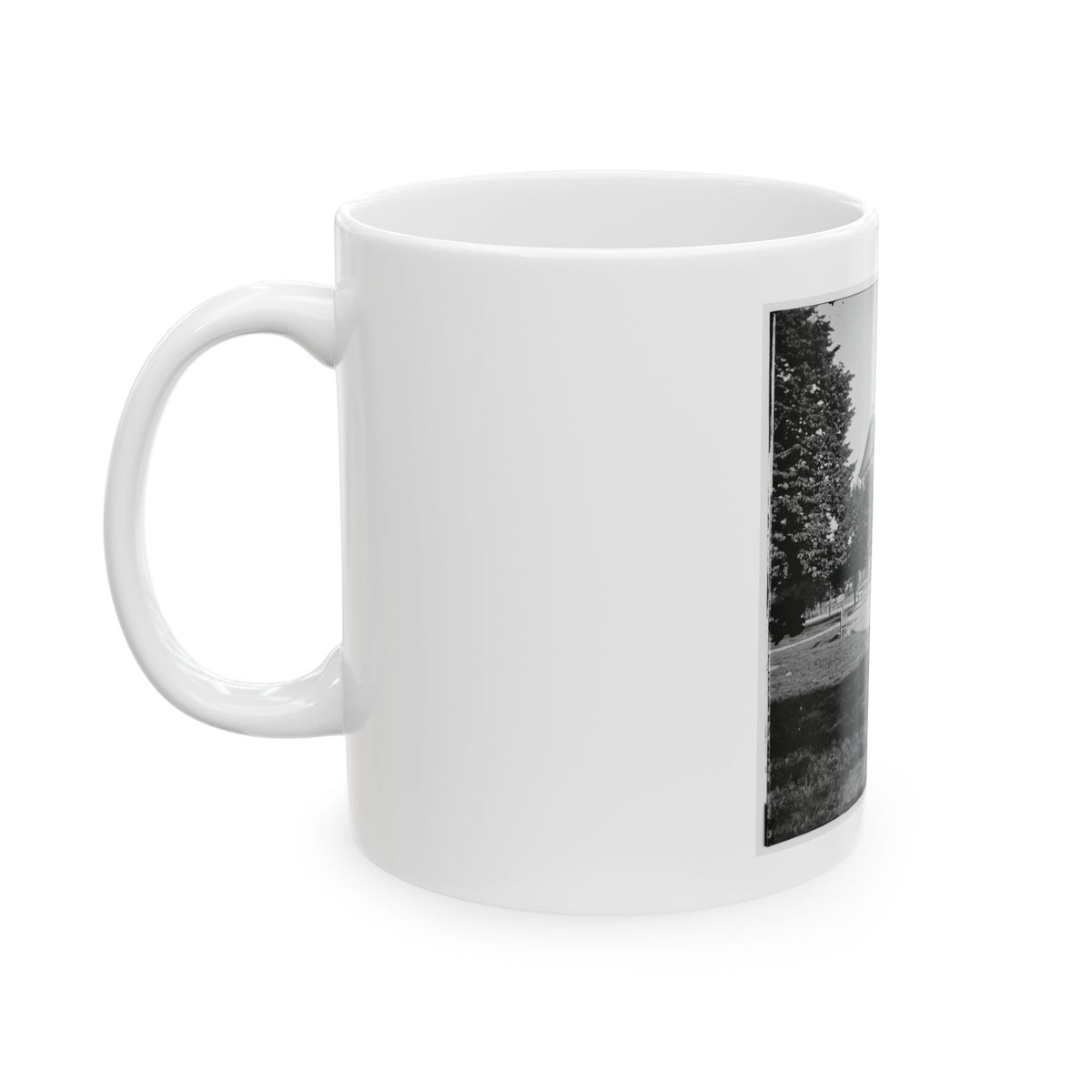 Richmond, Va. Left Side And Rear Of Capitol (U.S. Civil War) White Coffee Mug