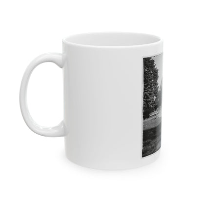 Richmond, Va. Left Side And Rear Of Capitol (U.S. Civil War) White Coffee Mug