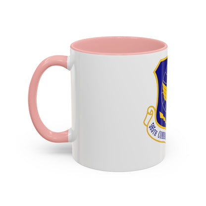 595 Command and Control Group AFSPC (U.S. Air Force) Accent Coffee Mug