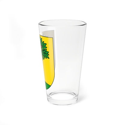 Wappen Risch Rotkreuz (Switzerland) (Coat of Arms) Pint Glass 16oz
