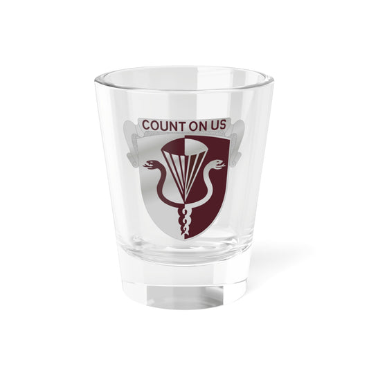 11 Medical Battalion (U.S. Army) Shot Glass 1.5oz