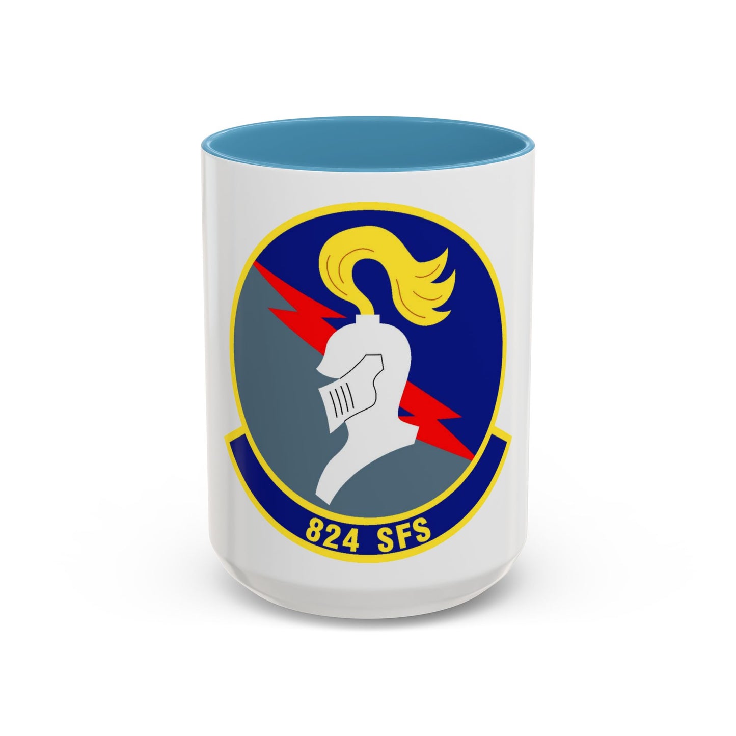 824th Security Forces Squadron (U.S. Air Force) Accent Coffee Mug