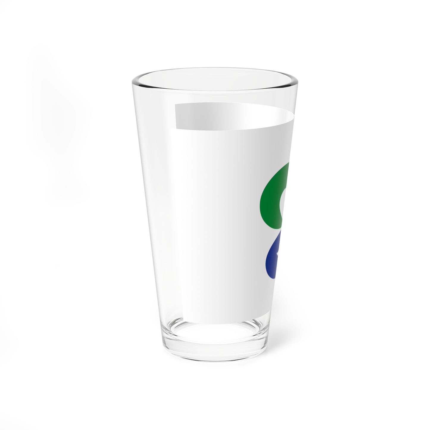 Flag of Munakata Fukuoka (Japan) Pint Glass 16oz