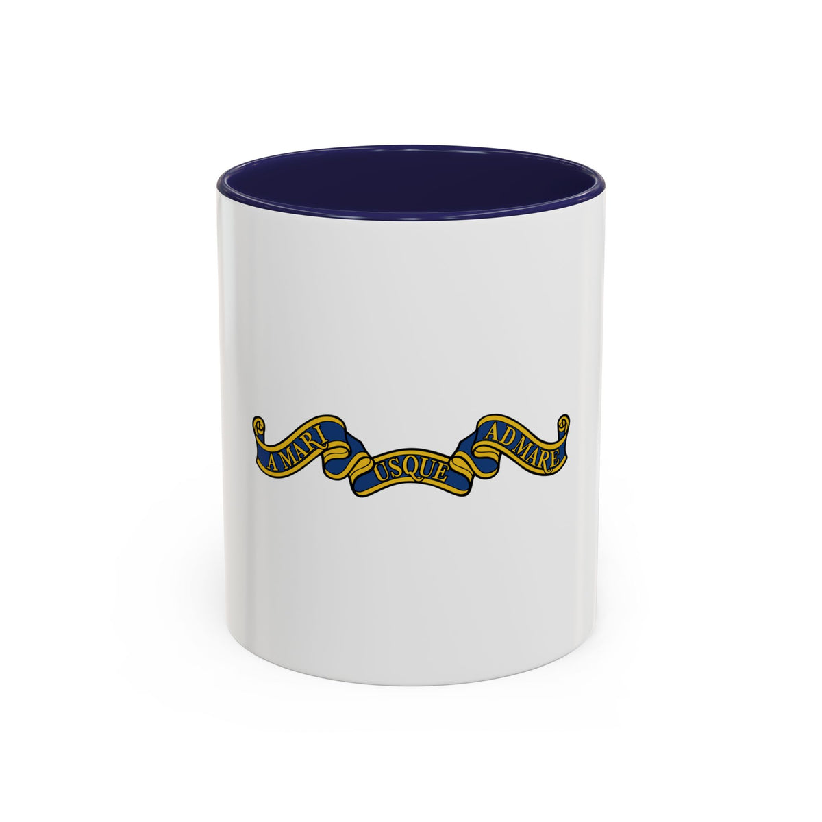 Canadian Motto - Accent Coffee Mug