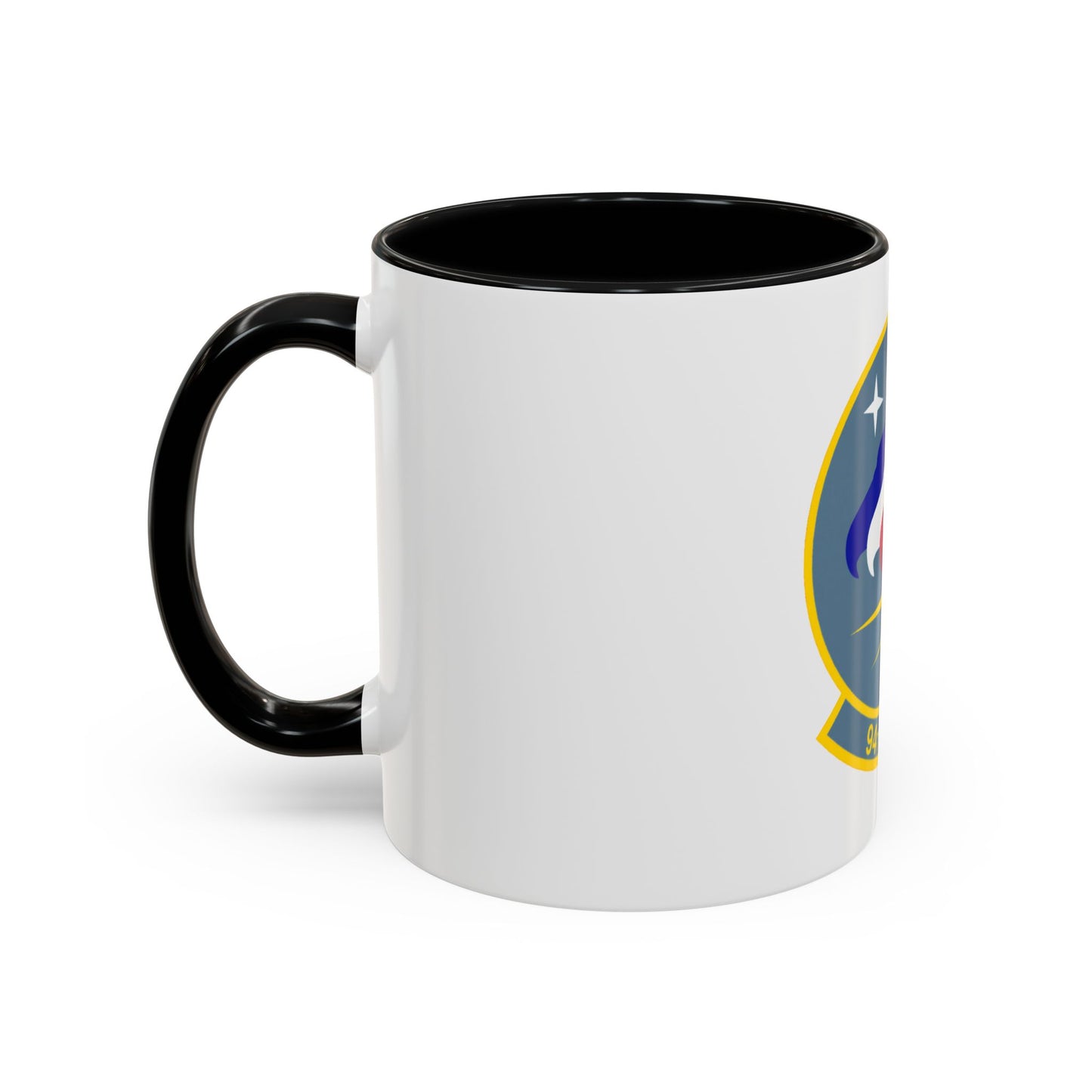 94 Flying Training Squadron AETC (U.S. Air Force) Accent Coffee Mug