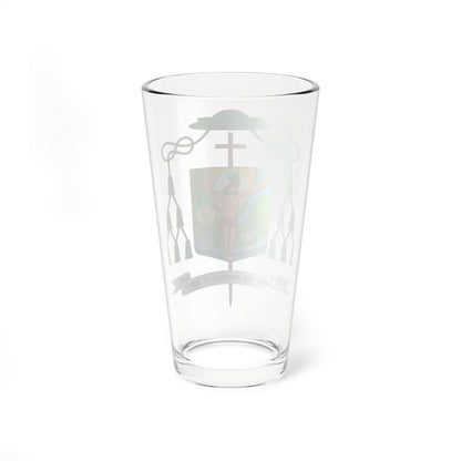 Escudo de Adolfo Zon Pereira (Spain) (Coat of Arms) Pint Glass 16oz