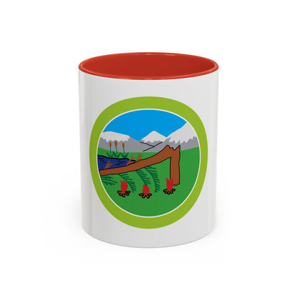 Wilderness Survival (Boy Scout Merit Badge) Accent Coffee Mug