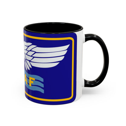 Tasse à café avec accents des forces aériennes alliées méditerranéennes (armée américaine)